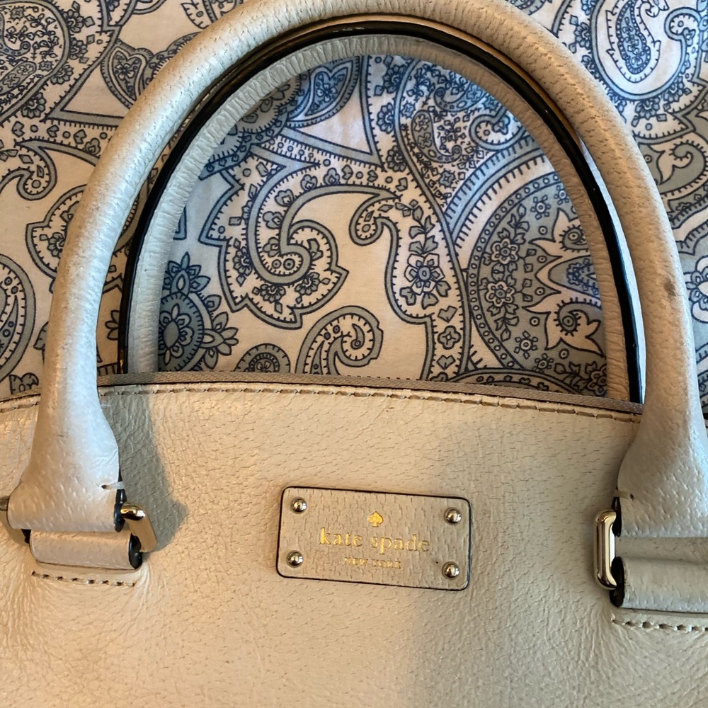 Black and white leather Kate spade purse - Picture 6 of 15